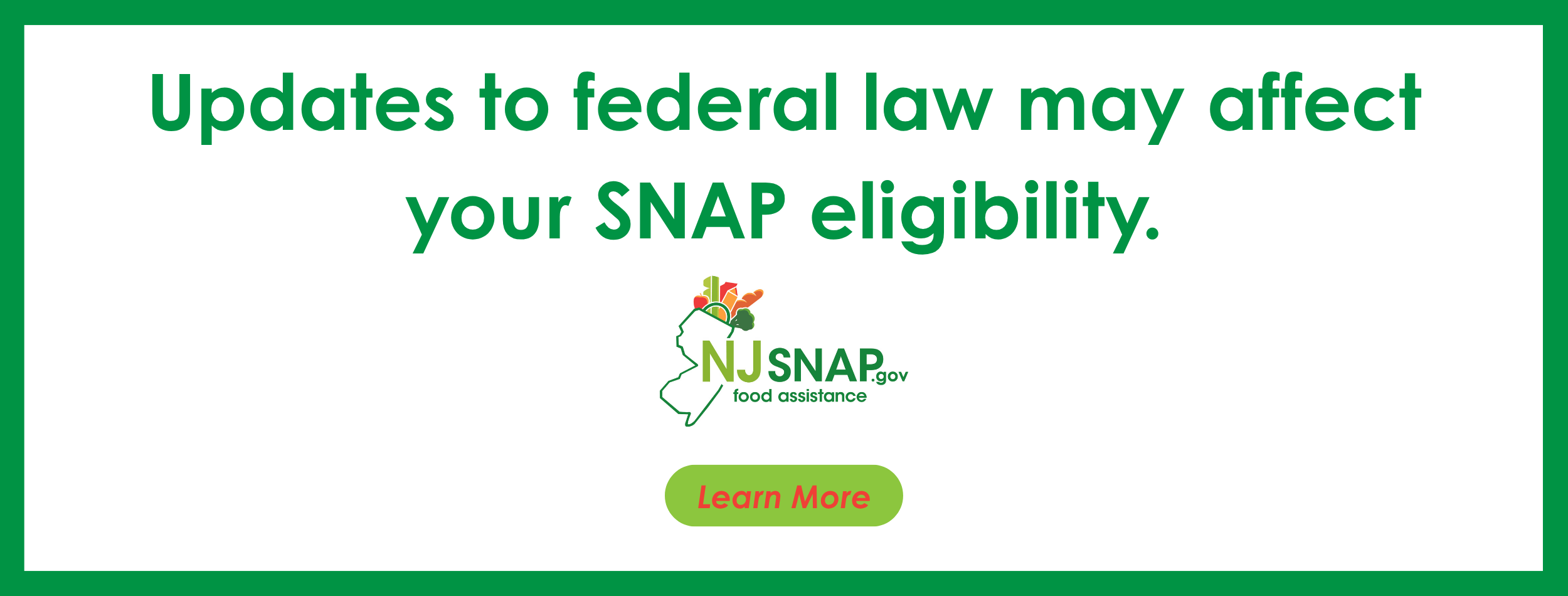 Federal Changes